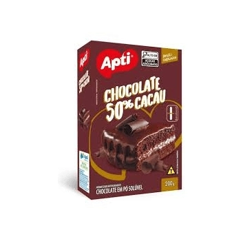 CHOCOLATE EM PÓ 50% 200G - APTI
