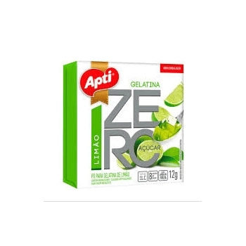 GELATINA ZERO LIMAO 18 X 12G - APTI