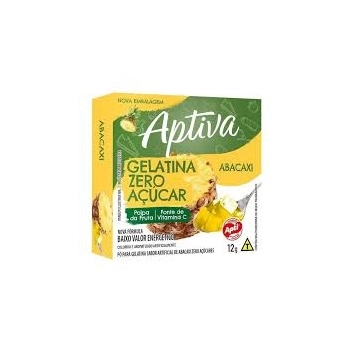 GELATINA ZERO ABACAXI 18 X 12G - APTI