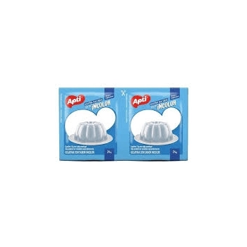 GELATINA SEM SABOR INCOLOR DY COM 15 UN X 24G SACHE - APTI