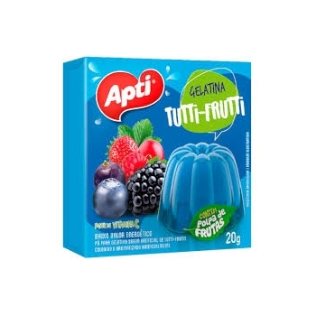 GELATINA TUTTI-FRUTTI 20G - APTI
