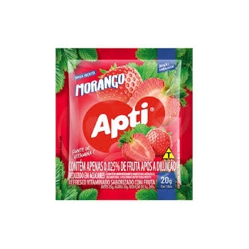 REFRESCO MORANGO 20G SACHE - APTI