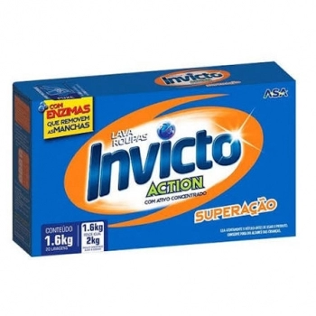 LAVA ROUPAS ACTION SUPERACAO 1,6KG - INVICTO