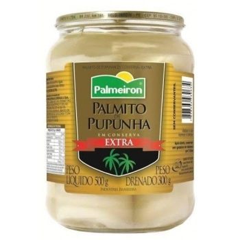 PALMITO DE PUPUNHA EXTRA PT 300G - PALMEIRON