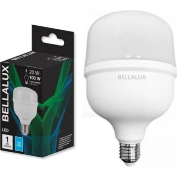 LED BLXHW T 20W 1600LM 6500K BIV E27 - BELLALUX