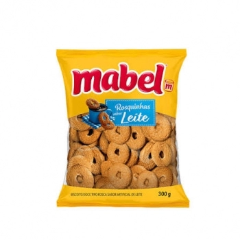 ROSQUINHA SABOR LEITE 24X500 G - MABEL