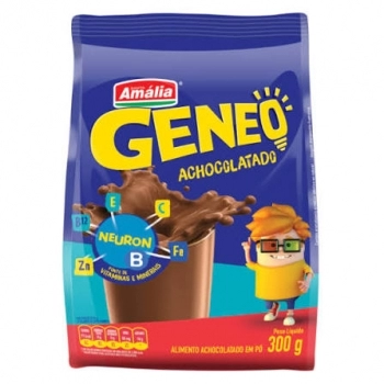 ACHOCOCOLATADO PÓ SACHE 12X300 G - SANTA AMÁLIA