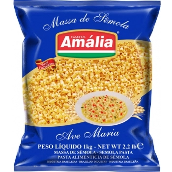 MASSA NINHO 1 TAGLIARINI SÊMOLA 20X500 G - SANTA AMÁLIA
