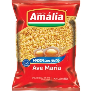 MASSA AVE MARIA OVOS 20X500G - SANTA AMÁLIA