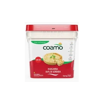 Margarina 80% Com Sal Balde 14,5Kg Coamo