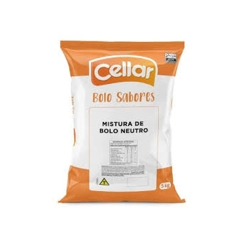 MISTURA DE BOLO NEUTRO 5KG - CELLAR