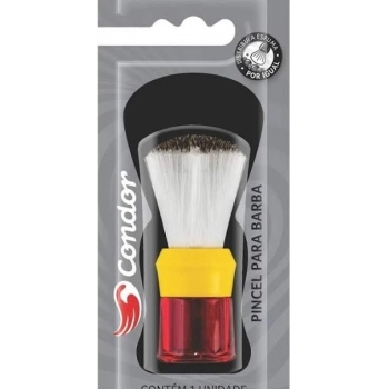 PINCEL PARA BARBA COM CERDAS MISTAS - CONDOR
