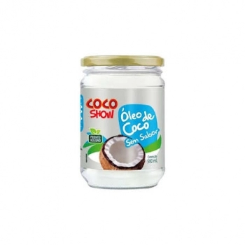 Óleo De Coco Sem Sabor Coco Show 500Ml Copra