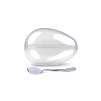 OVO LISO M (250 G) C/ COLHER 12 PC - BLUESTAR