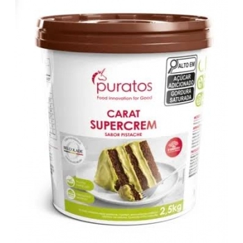 SUPERCREM PISTACHE CARAT BALDE 2,5KG - PURATOS
