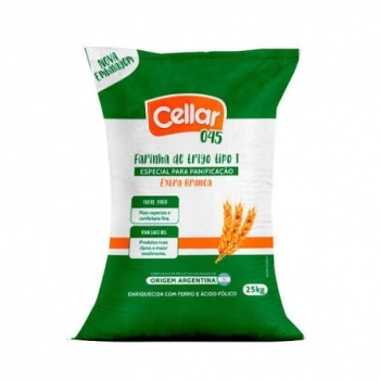 Farinha De Trigo 0.45 25Kg Cellar