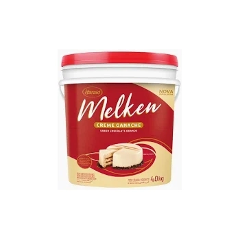 Creme Ganache Chocolate Branco 4Kg Melken
