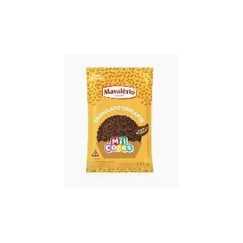 GRANULADO CROCANTE MIL CORES CHOCOLATE 120G - MAVALÉRIO