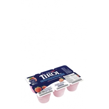 BEBIDA LÁCTEA POLPA DE MORANGO 480G - TIROL