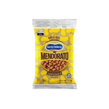 *** AMENDOIM MENDORATO JAPONÊS PCTE 1,01KG - SANTA HELENA ***