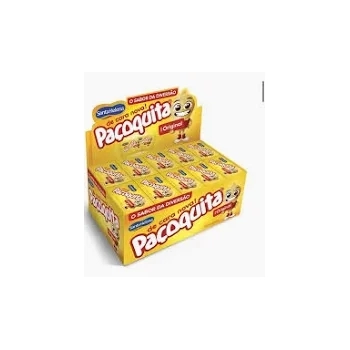 ** PAÇOQUITA QUADRADA EMBALADA DP 1KG - 50 UNID - SANTA HELENA **