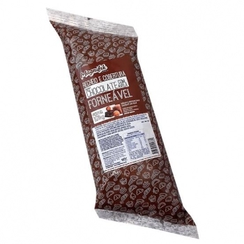 RECHEIO E COBERTURA SABOR CHOCOLATE E AVELÃ 1,01 KG - MAGNIFIK