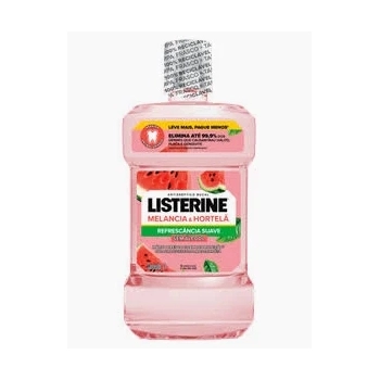 ENXAGUANTE BUCAL ANTISSÉPTICO ZERO ÁLCOOL MELANCIA & HORTELÃ LISTERINE FRASCO 1L LEVE MAIS PAGUE MENOS