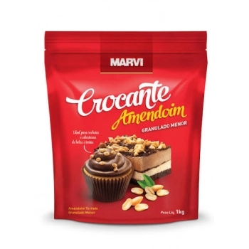 Crocante Amendoim 25Kg Marvi