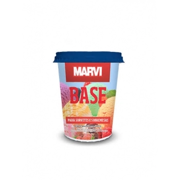 Base De Sorvete Sabor Uva 100G Marvi
