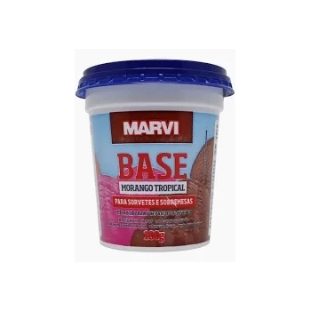 Base De Sorvete Sabor Coco Branco 100G Marvi