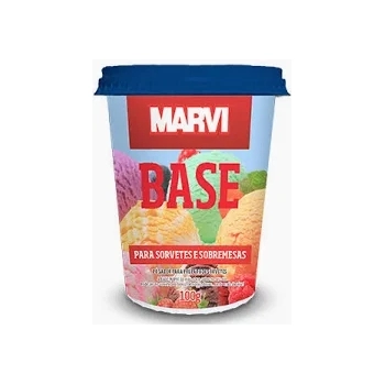 Base De Sorvete Sabor Céu Azul 100G Marvi