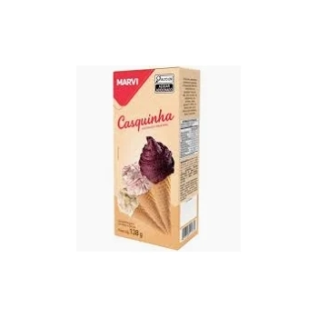Casquinha Biscoito Doce Baunilha 138G Marvi