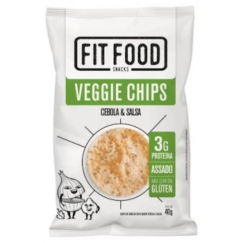 CHIPS DE GRÃO-DE-BICO CEBOLA E SALSA 24X40G -JASMINE