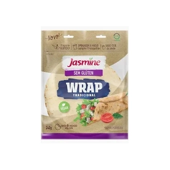 WRAP TRADICIONAL SEM GLUTEN 12X240G - JASMINE