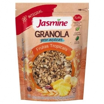 GRANOLA FRUTAS TROPICAIS ZERO ACUCAR 250G - JASMINE