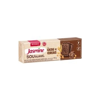 BISCOITO INTEGRAL SOU SWEET CACAU E CEREAIS 135G - JASMINE