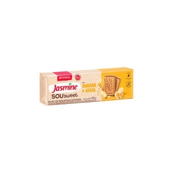 BISCOITO INTEGRAL SOU SWEET BANANA E AVEIA 135G - JASMINE