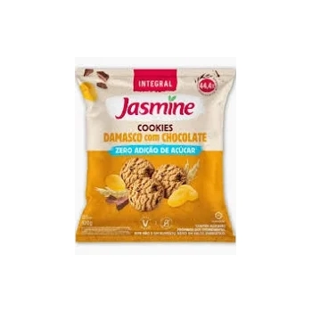 COOKIES DAMASCO COM CHOCOLATE ZERO ACUCAR 20X120G - JASMINE