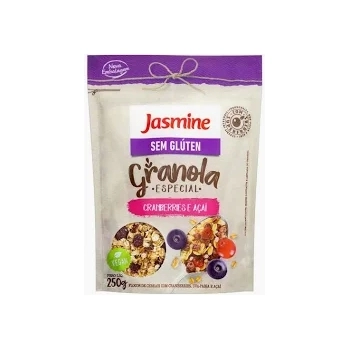 GRANOLA BERRIES SEM GLUTEN 8X250G - JASMINE