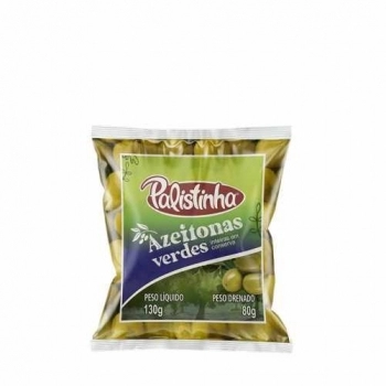 AZEITONA VERDE 80G - PALISTINHA
