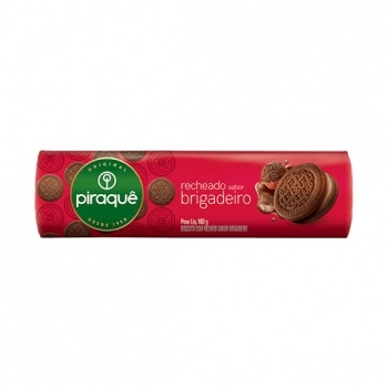 Biscoito Recheado Brigadeiro 160g Piraque