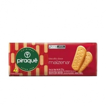 Biscoito Maizena 175g Piraque
