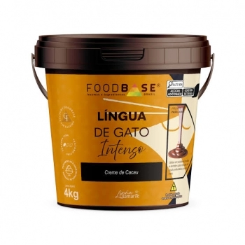RECHEIO LINGUA DE GATO INTENSO 3KG - FOOD BASE