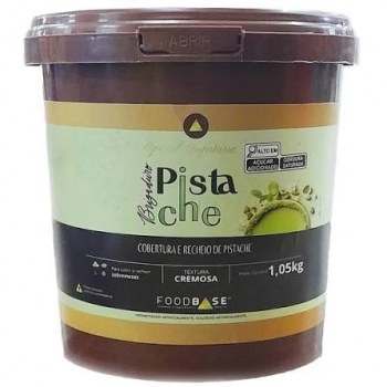 RECHEIO E COBERTURA BRIGADEIRO DE PISTACHE 1,01KG - FOOD BASE
