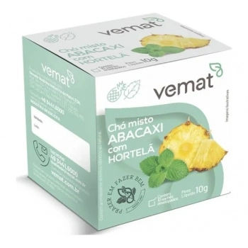 CHÁ MATE ABACAXI/HORTELÃ 8G SACHE - APTI