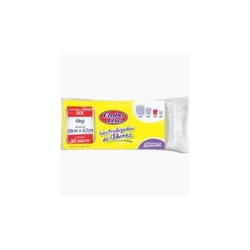 SACO PARA LIXO EMBALIXO NEUTRALIZADOR DE ODORES LAVANDA 30L - C/ 30 SACOS