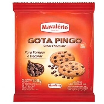 Gota Pingo De Chocolate Ao Leite Magnifik 1,01Kg