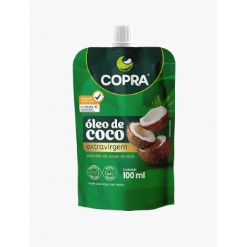 Óleo De Coco Extra Virgem Pouch Copra 100Ml