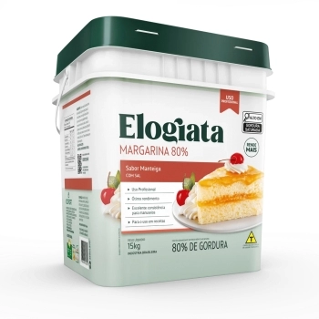 Margarina 80% Lipideos 15Kg Elogiata