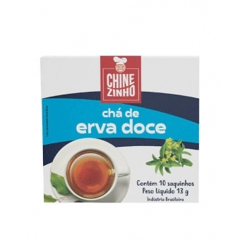CHÁ DE ERVA DOCE 10X13G - CHINEZINHO